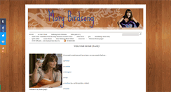 Desktop Screenshot of marybirdsong.com